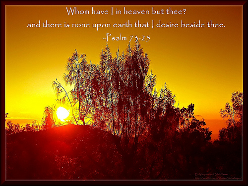 Psalm 73 photo